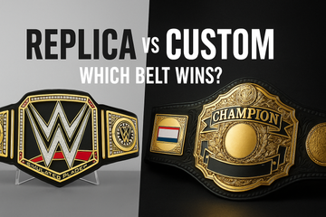 Replica Championship Belt vs Custom Title Belt